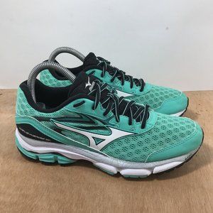 Mizuno Women's Wave Inspire 12 Running Athletic Shoes Aqua Blue Size 8
